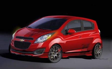 Chevrolet Spark và những ý tưởng độ độc đáo - 3 Chevrolet Spark và những ý tưởng độ độc đáo